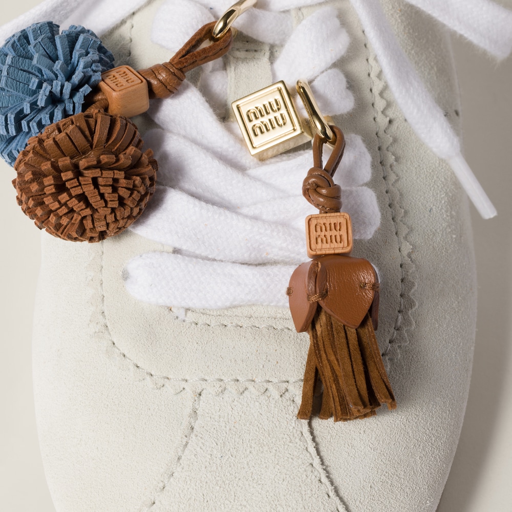 Miu Miu Leather micro trick - Cognac