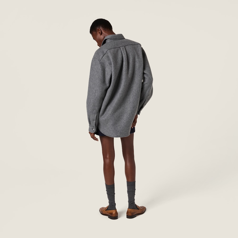 Miu Miu Fleece shirt Grey