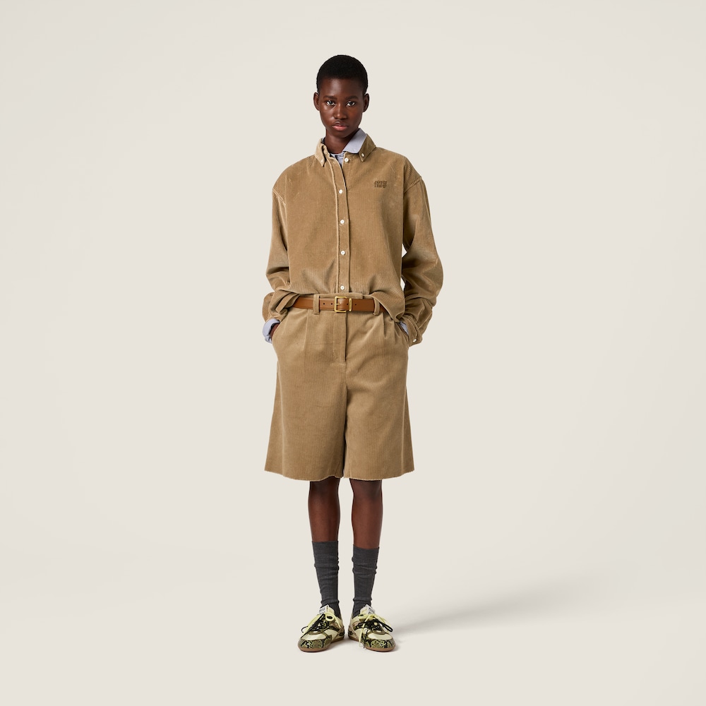 Miu Miu Corduroy shorts Cord