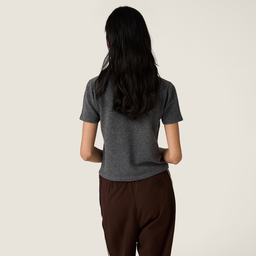 Miu Miu Cashmere sweater Slate Gray