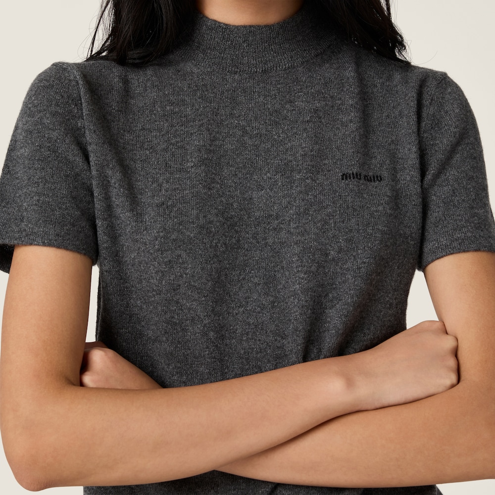 Miu Miu Cashmere sweater Slate Gray