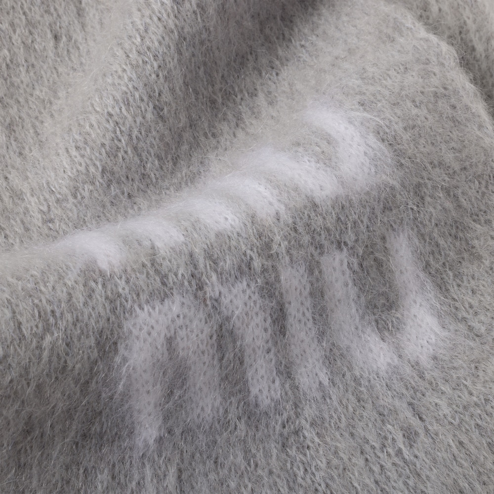 Miu Miu Wool and mohair scarf - Grey