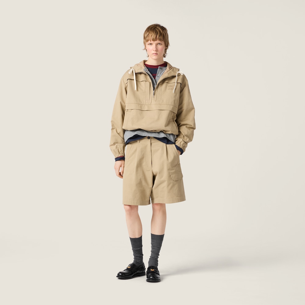 Miu Miu Ripstop Bermudas Cord