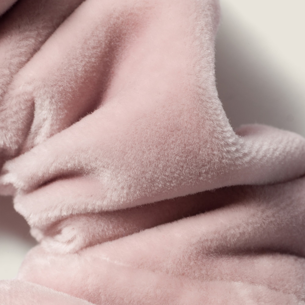 Miu Miu Velvet scrunchie - Alabaster Pink
