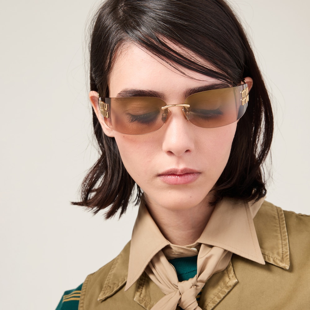 Miu Miu Aube sunglasses - Bronze lenses