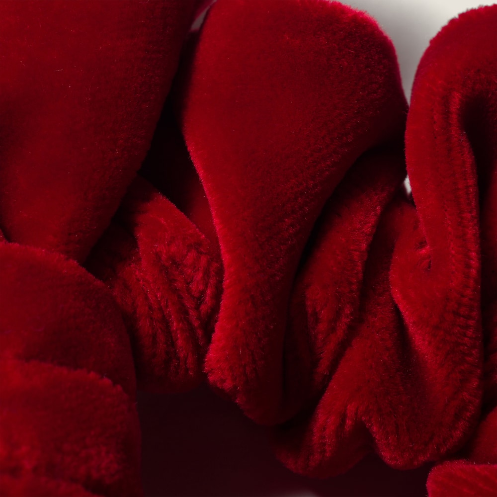 Miu Miu Velvet scrunchie - Red