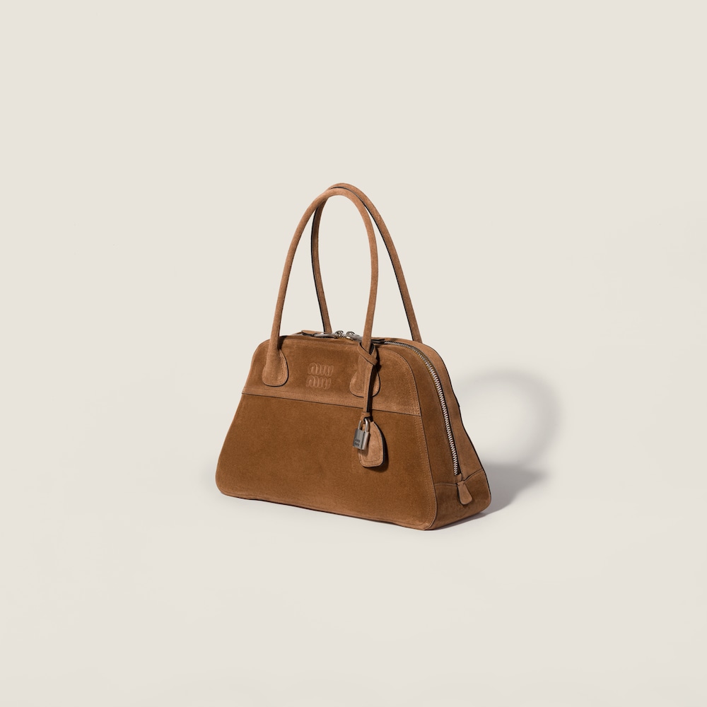 Miu Miu Vivant Suede bag Cocoa Brown