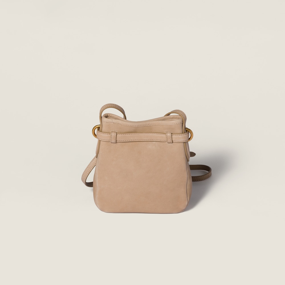 Miu Miu Nappa leather pouch - Cord