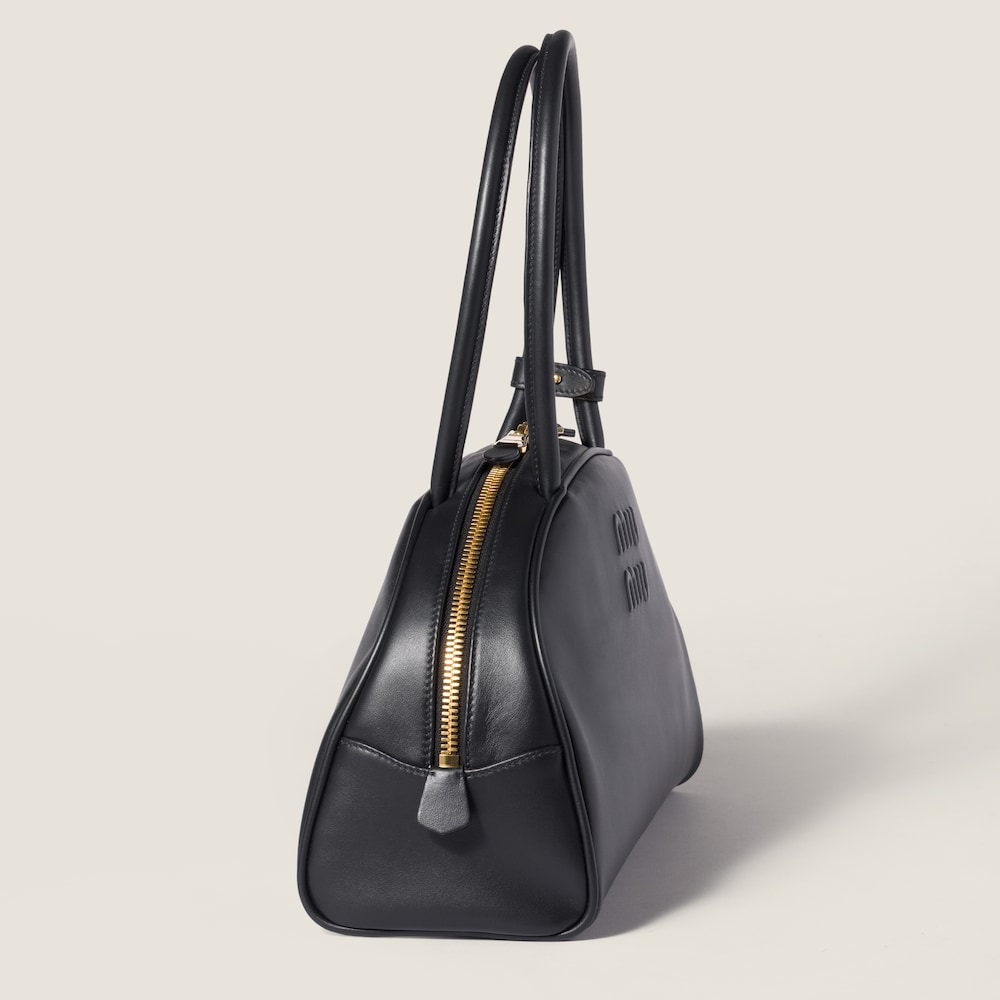 Miu Miu Beau leather bag Black