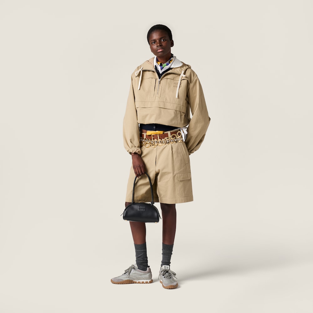 Miu Miu Beau leather bag Black