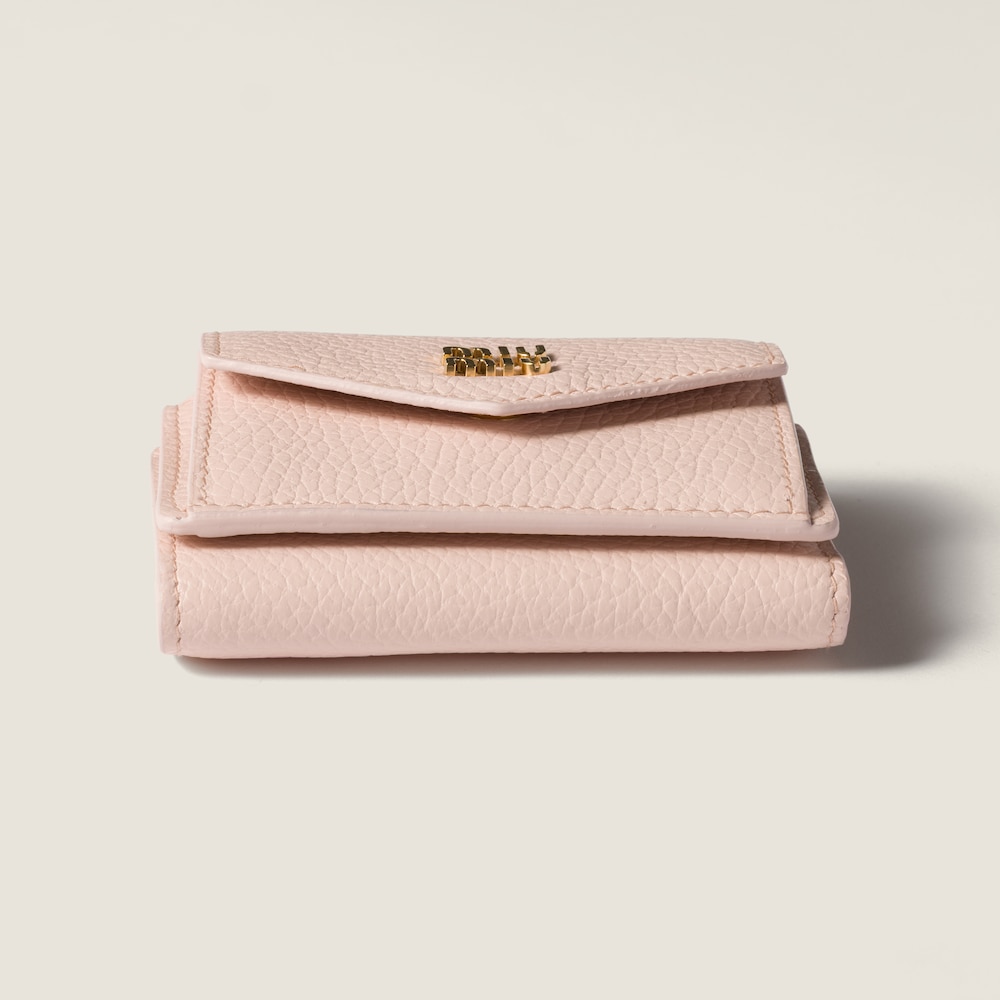 Miu Miu Small leather wallet Gem