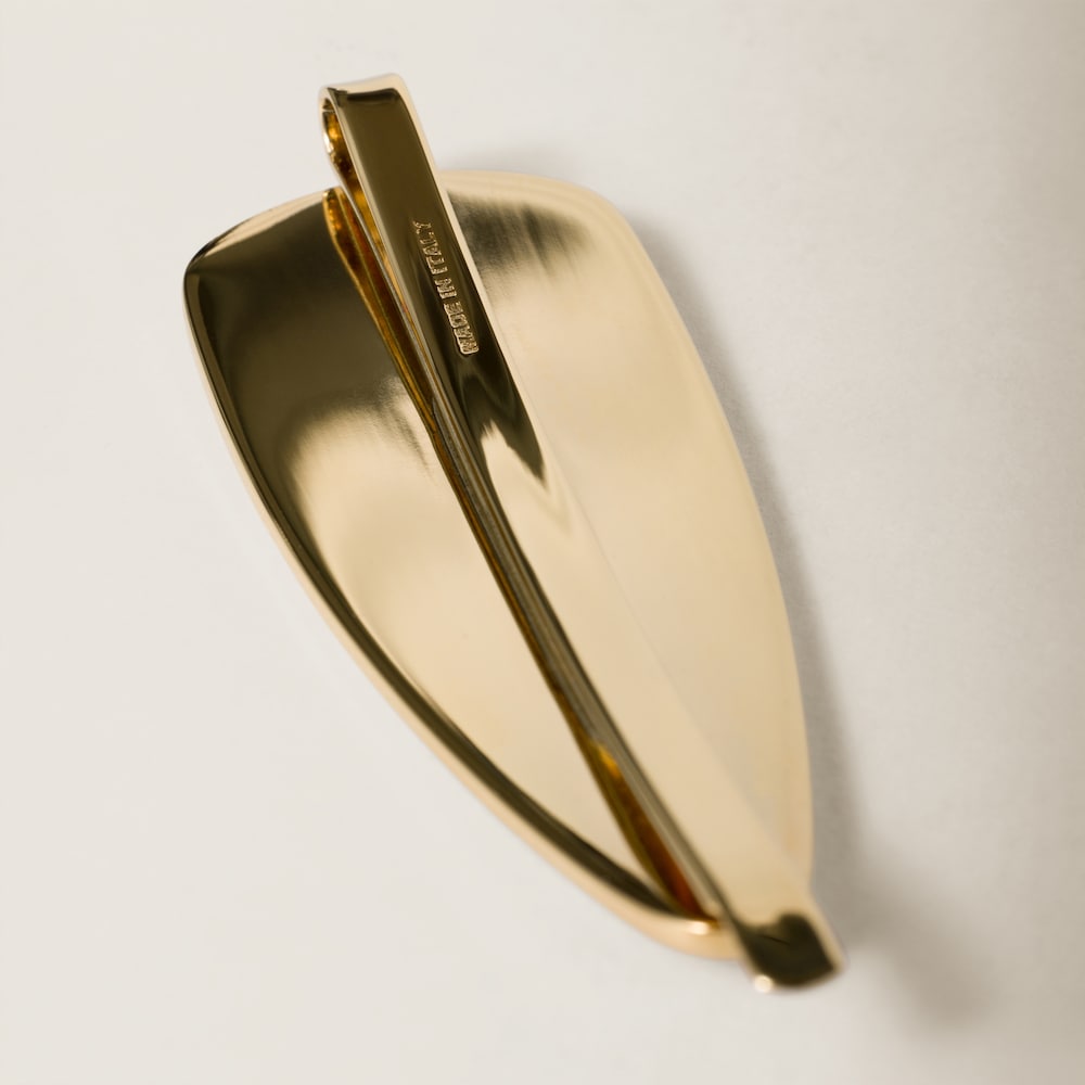 Miu Miu Enameled metal hair clip - Orchid Pink