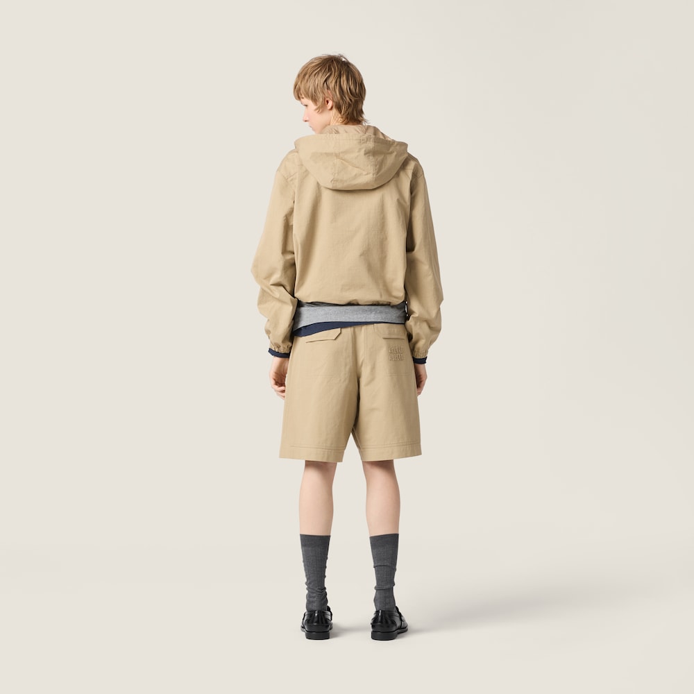 Miu Miu Ripstop blouson jacket Cord