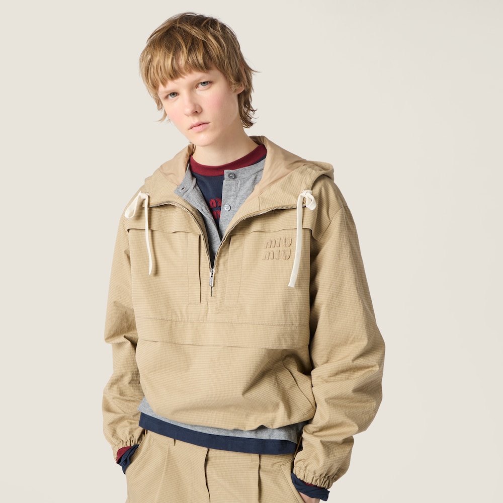 Miu Miu Ripstop blouson jacket Cord