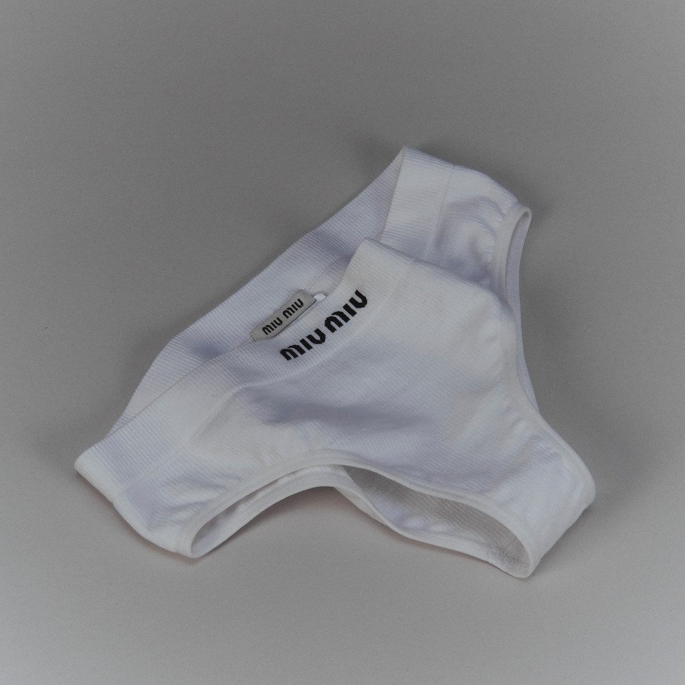 Miu Miu Seamless panties White