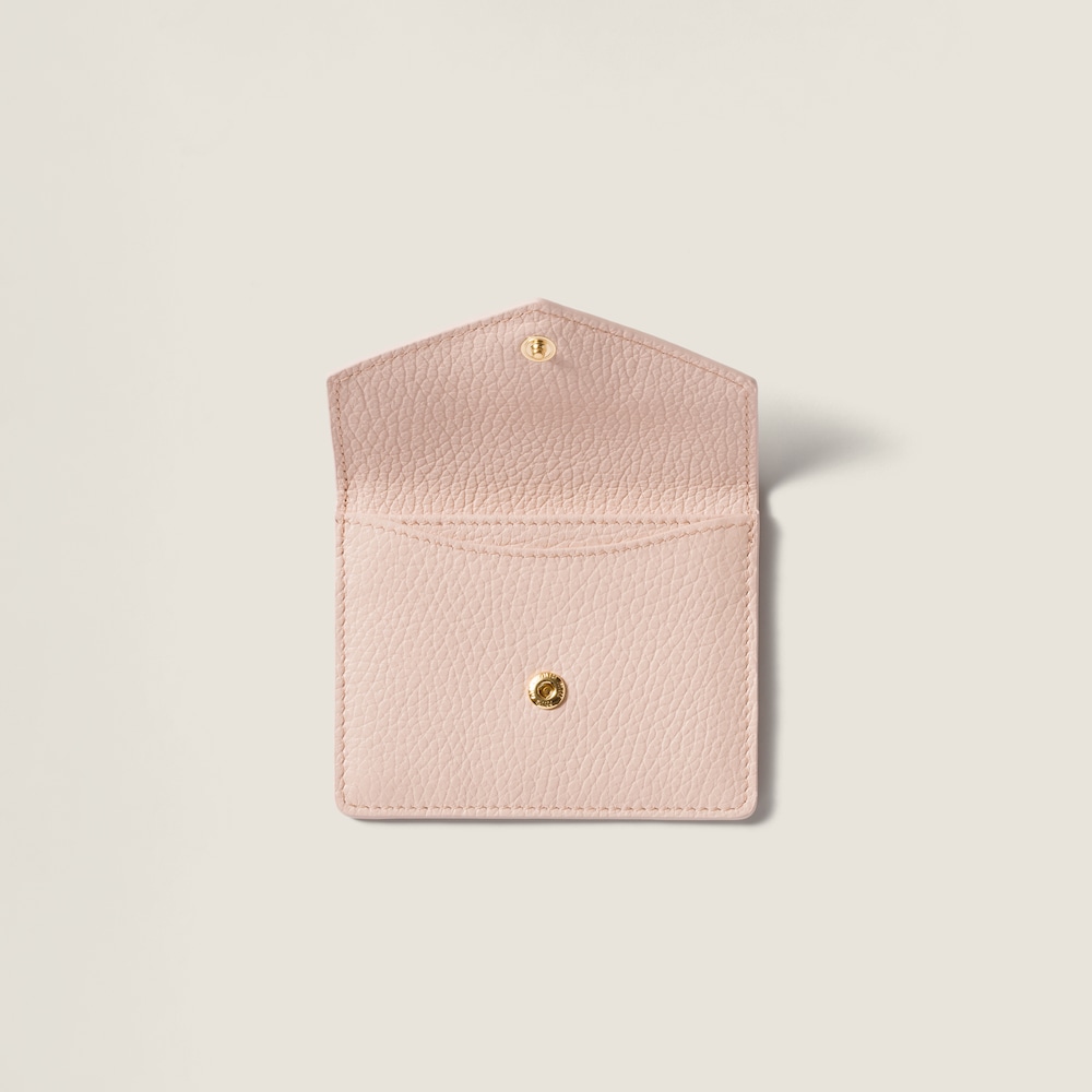 Miu Miu Leather card holder Gem
