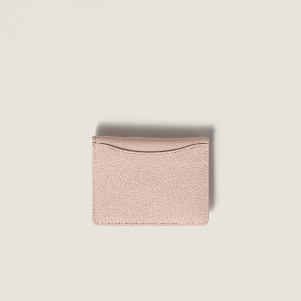 Miu Miu Leather card holder Gem