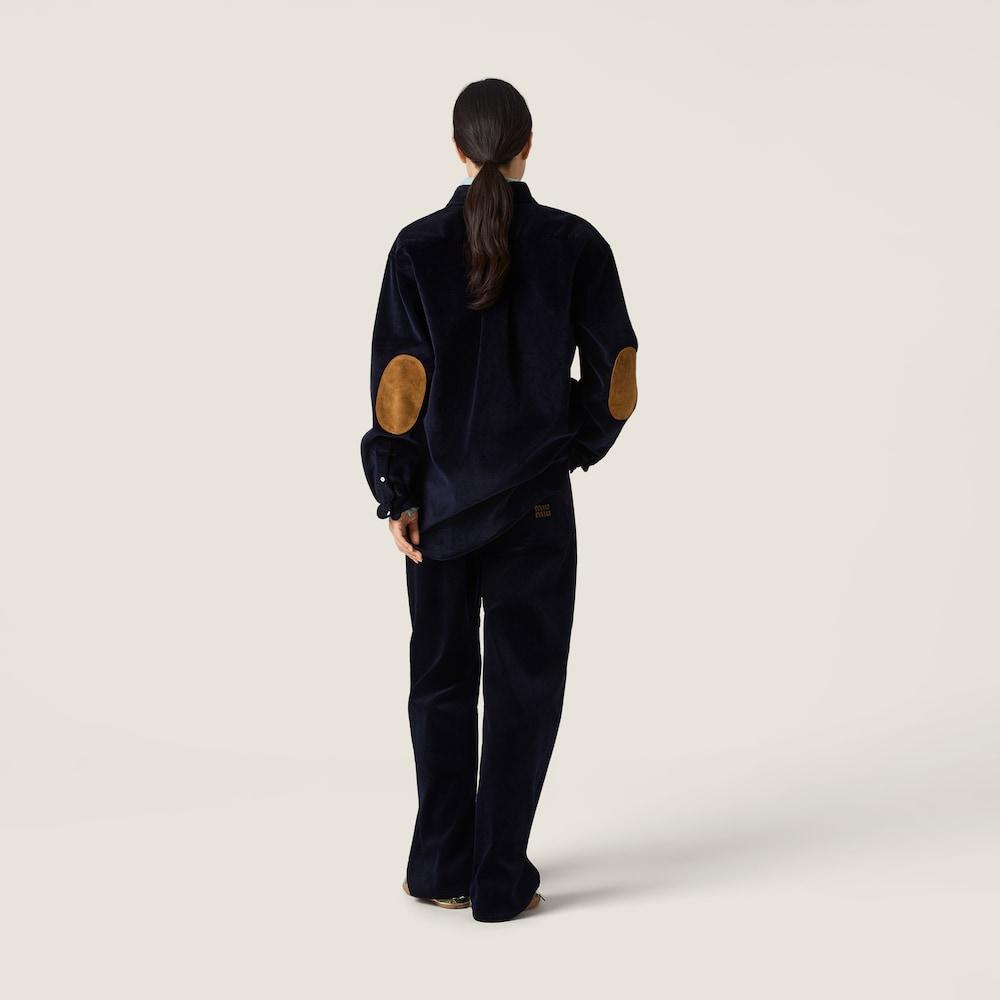 Miu Miu Corduroy pants Navy