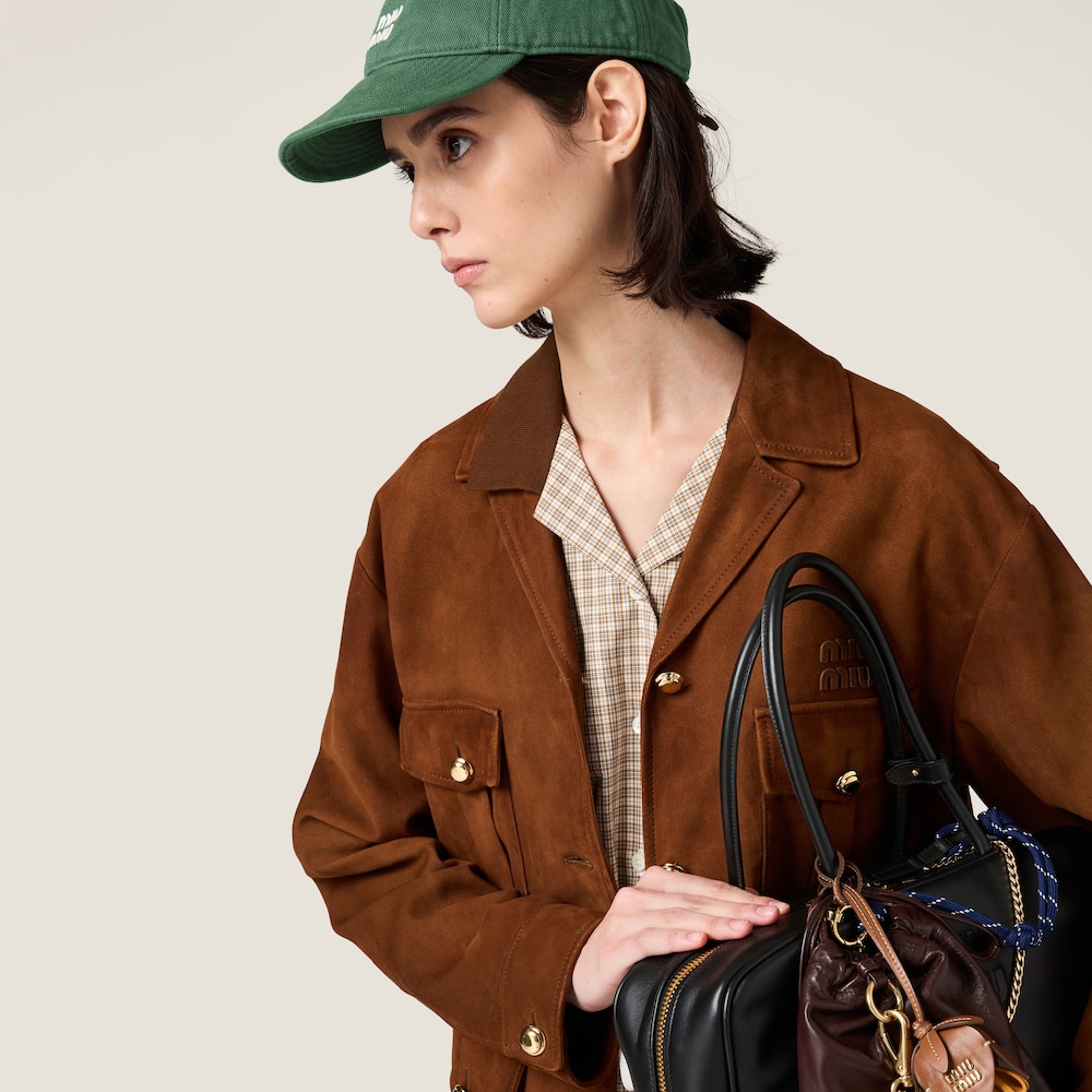 Miu Miu Suede jacket Brandy