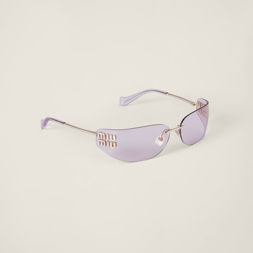 Miu Miu Aube sunglasses - Light pink lenses