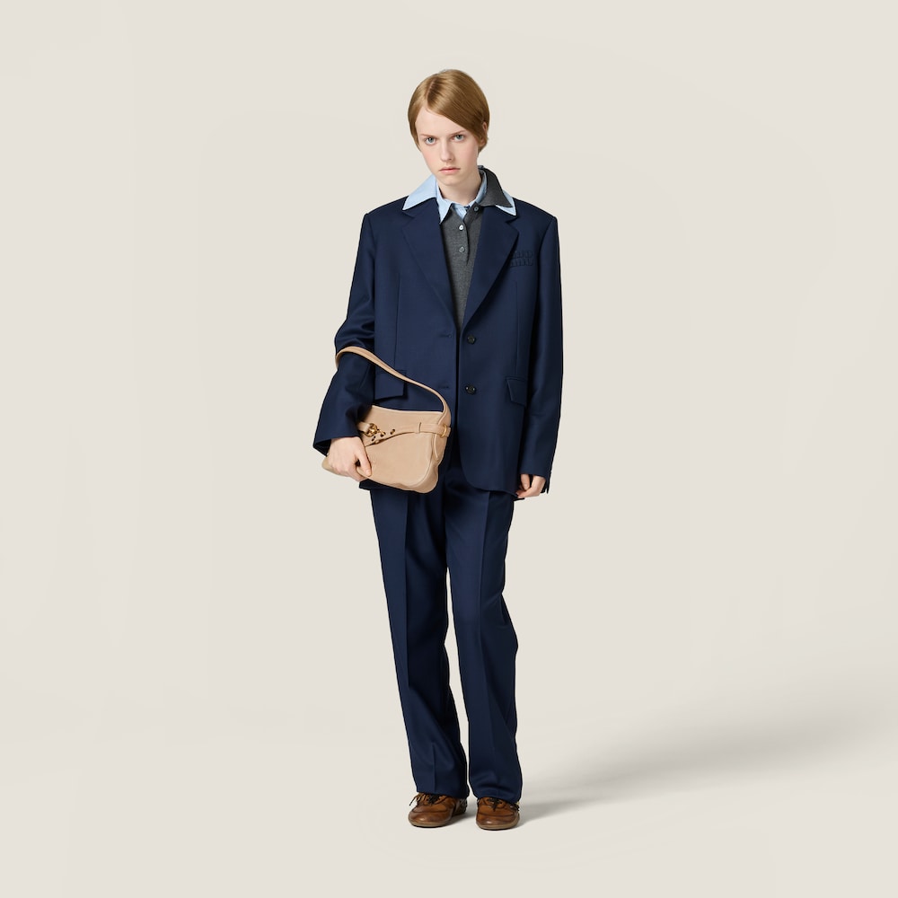 Miu Miu Aventure nappa leather bag Cord