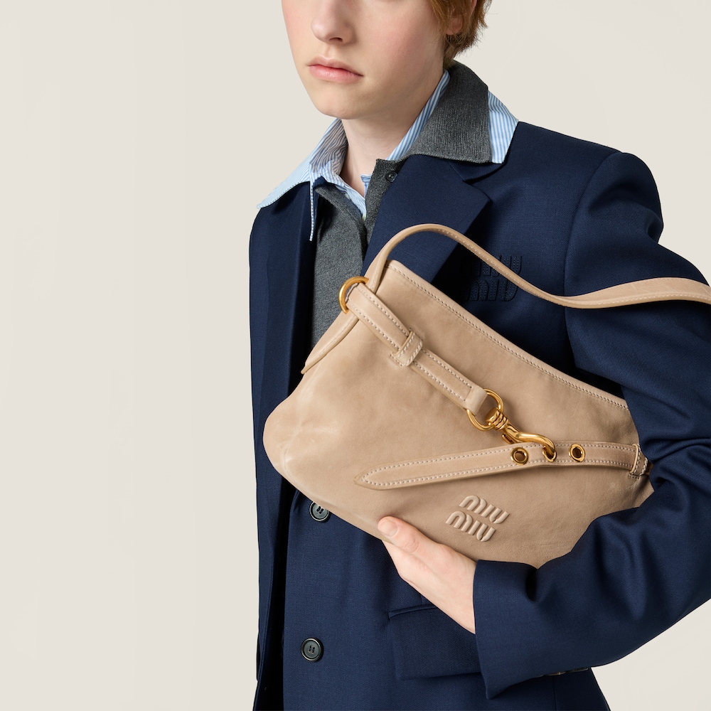 Miu Miu Aventure nappa leather bag Cord