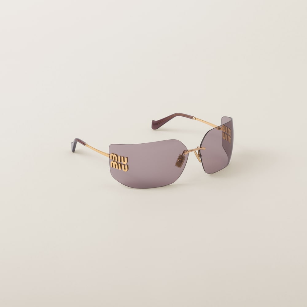 Miu Miu Aube sunglasses - Mauve Lenses
