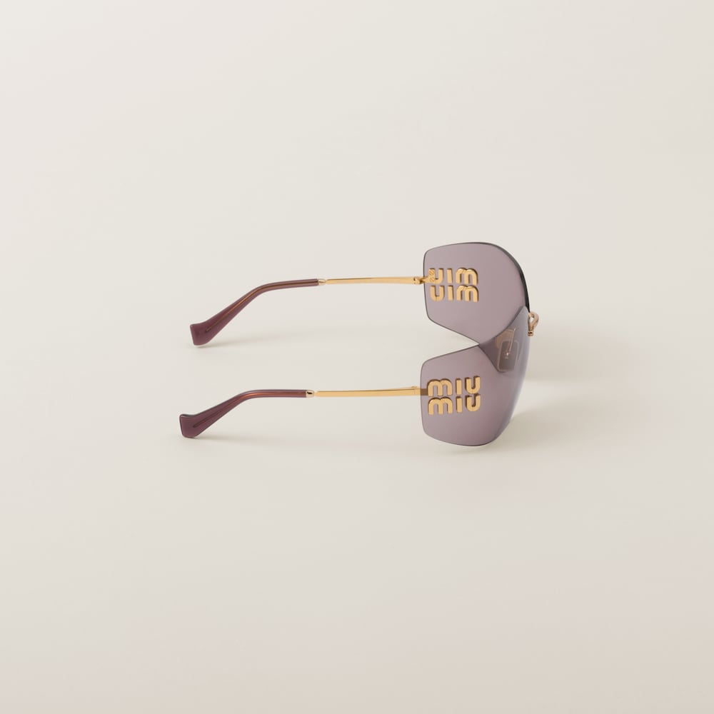Miu Miu Aube sunglasses - Mauve Lenses
