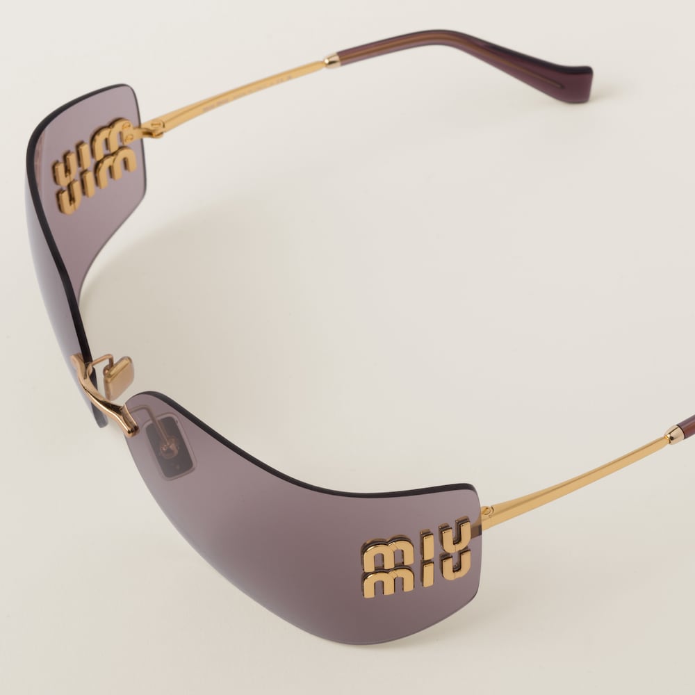 Miu Miu Aube sunglasses - Mauve Lenses