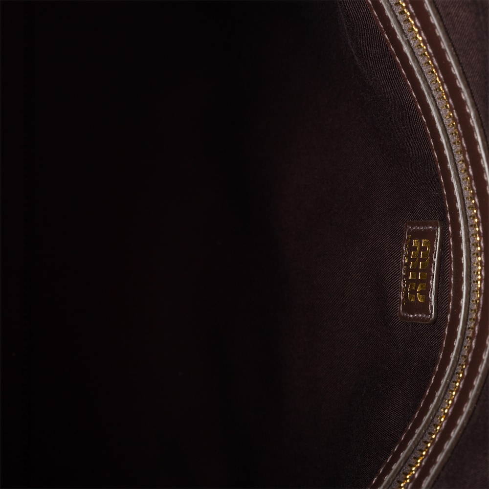 Miu Miu Ivy leather bag Dark Brown