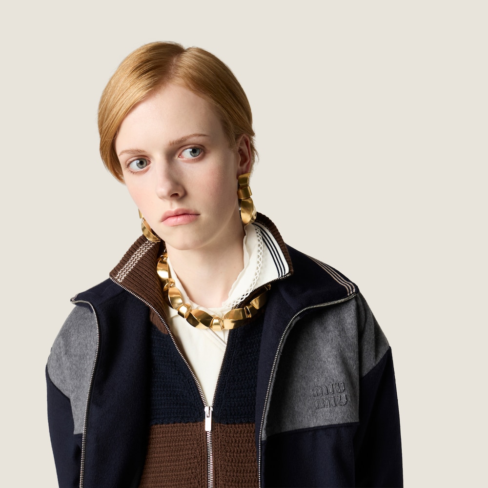 Miu Miu Metal earrings Gold / Vintage