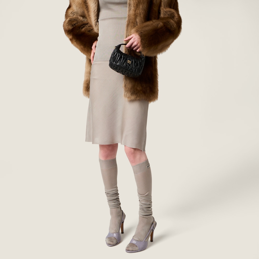 Miu Miu Ayers slingback sandals Wisteria