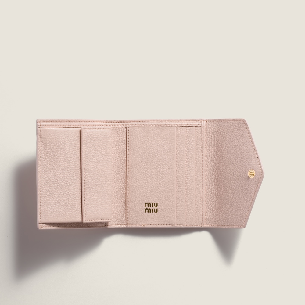 Miu Miu Small leather wallet Gem
