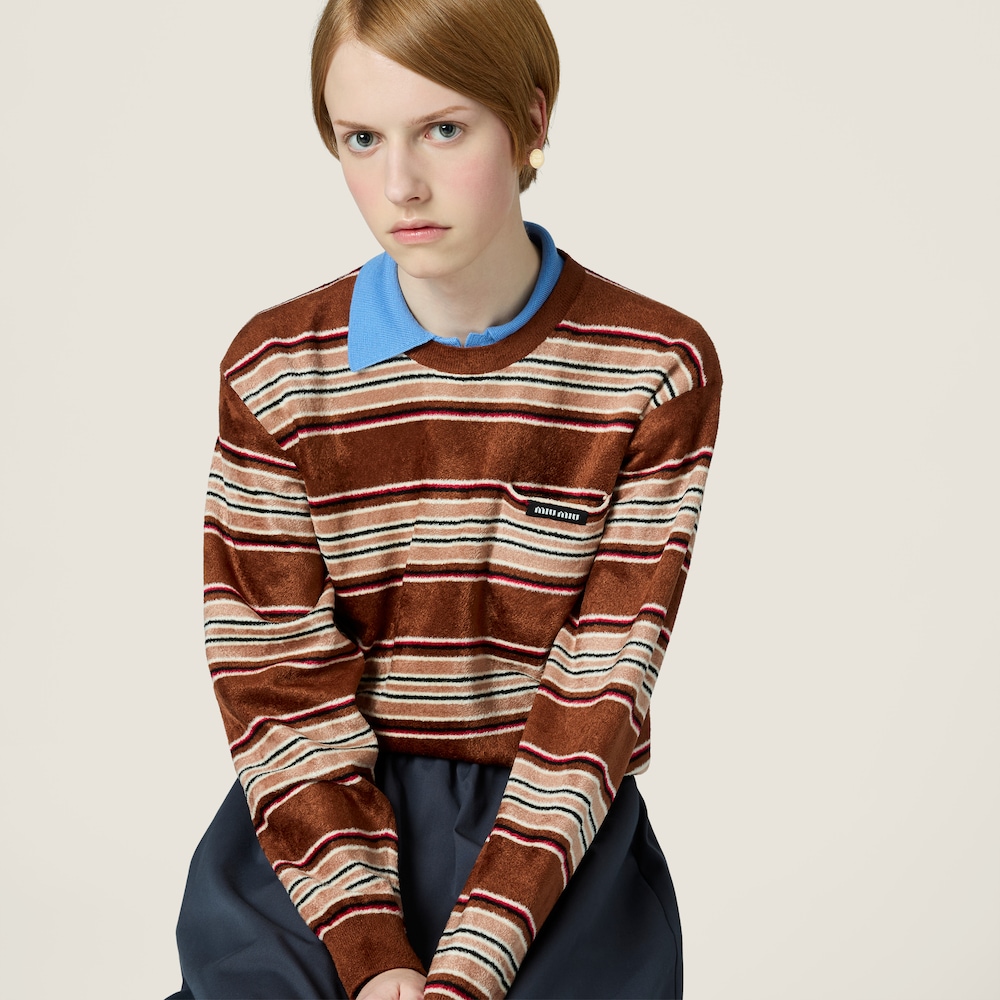 Miu Miu Enameled metal earrings Lemon Yellow