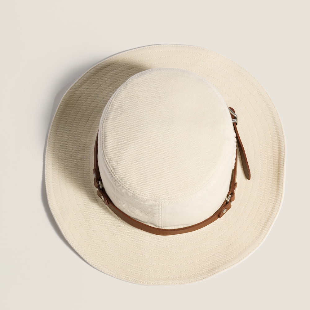 Miu Miu Drill hat - Ecru