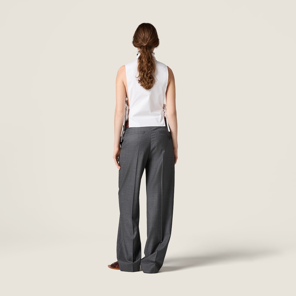 Miu Miu Poplin shirt White