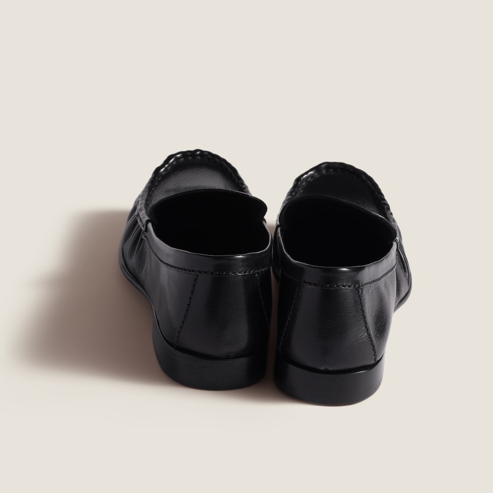 Miu Miu Buffalo leather loafers Black