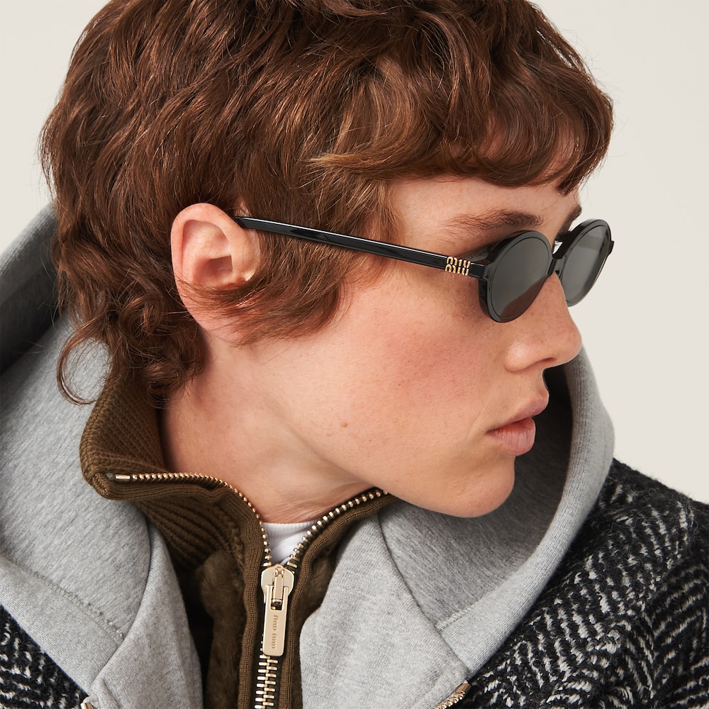 Miu Miu Regard sunglasses - Slate Gray Lenses